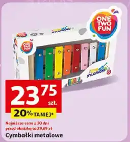 Auchan Cymbałki One Two Fun oferta