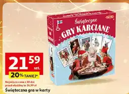 Auchan Gra świąteczna w karty Tactic oferta