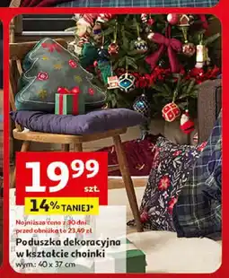 Auchan Poduszka choinka oferta