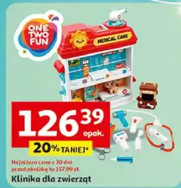 Auchan Klinika dla zwierząt One Two Fun oferta