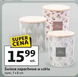 Auchan Świeca zapachowa w szkle Actuel oferta