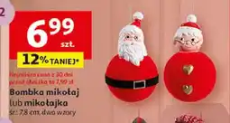 Auchan Bombka mikołajka oferta