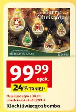 Auchan Klocki świecąca bomba oferta