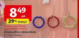 Auchan Zawieszka z dzwonków 9 cm oferta