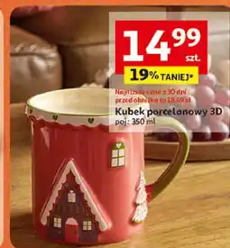 Auchan Kubek porcelanowy 350 ml Actuel oferta
