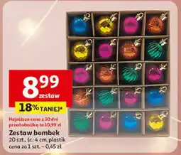 Auchan Bombki śr. 4 cm oferta