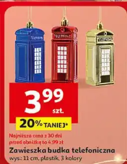 Auchan Zwieszka budka telefoniczna oferta
