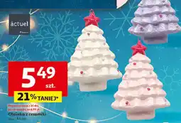 Auchan Choinka ceramiczna 8.5 cm Actuel oferta