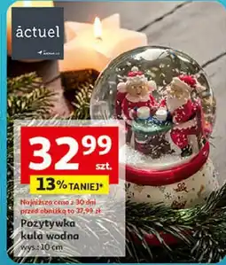 Auchan Pozytywka kula wodna 10 cm Actuel oferta