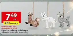 Auchan Ozdoba do zawieszenia figurka zwierzęcia leśnego oferta