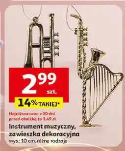 Auchan Zawieszka instrument muzyczny 10 cm oferta