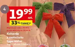 Auchan Kokarda typu welur 45 cm oferta