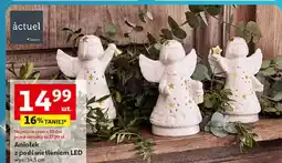 Auchan Aniołek z podświetleniem led 14.5 cm Actuel oferta