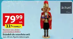 Auchan Dziadek do orzechów miś 60 cm Actuel oferta