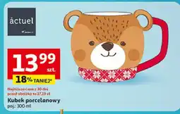Auchan Kubek porcelanowy 300 ml Actuel oferta