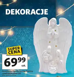 Auchan Figurka święta rodzina led oferta