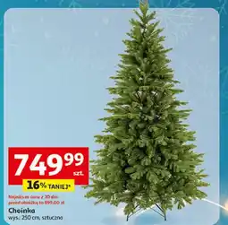 Auchan Choinka sztuczna 250 cm oferta