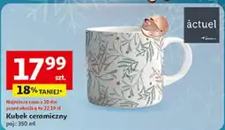Auchan Kubek ceramiczny 350 ml Actuel oferta