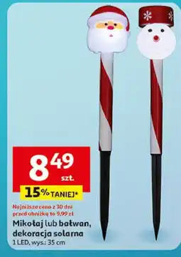Auchan Bałwan solarny oferta