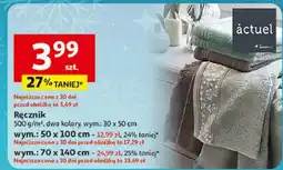 Auchan Ręcznik 70 x 140 cm Actuel oferta