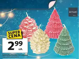 Auchan Świeczka szyszka 4.5 cm Actuel oferta