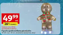 Auchan Figurka piernik 30 led 40 cm oferta