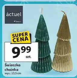 Auchan Świeczka choinka 14 cm Actuel oferta
