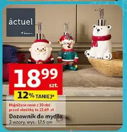 Auchan Dozownik do mydła mikołaj Actuel oferta