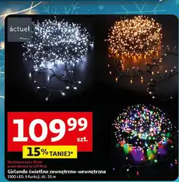Auchan Girlanda 1500 led 30 m Actuel oferta