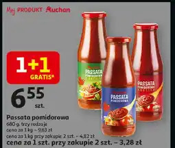 Auchan Passata pomidorowa rustica Auchan Różnorodne (Logo Czerwone) oferta