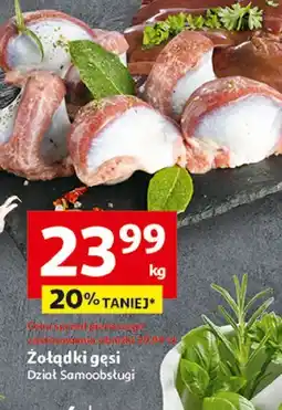 Auchan Żołądki z gęsi oferta