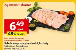 Auchan Schab wieprzowy bez kości Auchan oferta
