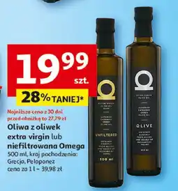 Auchan Oliwa z oliwek superior Omega Olive oferta