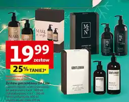 Auchan Zestaw prezentowy gentleman: żel pod prysznic 400 ml + 240 On Line oferta