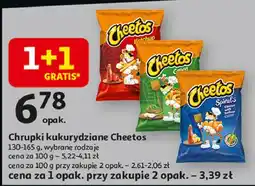 Auchan Chrupki spirals ser z ketchupem Cheetos oferta