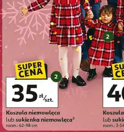 Auchan Sukienka niemowlęca rozm. 62-98 Inextenso By Auchan oferta