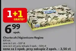 Auchan Chusteczki higieniczne Regina oferta