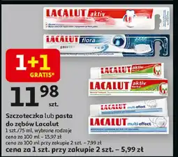 Auchan Szczoteczka do zębów Lacalut Aktiv oferta