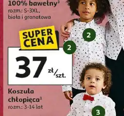 Auchan Koszula chłopięca 3-14 lat oferta