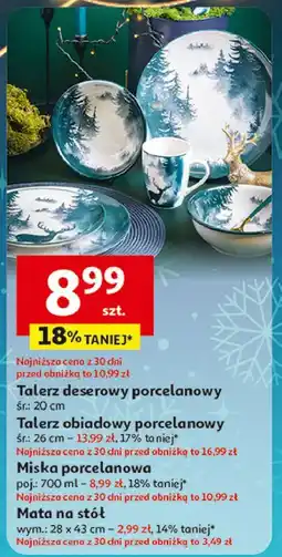 Auchan Mata stołowa 28 x 43 cm oferta