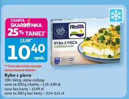Auchan Ryba z pieca brokułami Frosta oferta