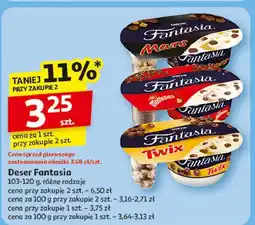 Auchan Jogurt twix mix Danone Fantasia oferta