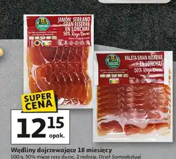 Auchan Szynka paleta curada reserva Auchan oferta