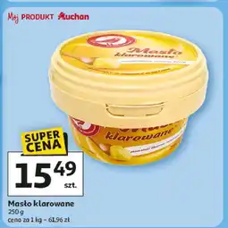Auchan Masło klarowane Auchan Różnorodne (Logo Czerwone) oferta