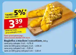 Auchan Bagietka z masłem czosnkowym oferta