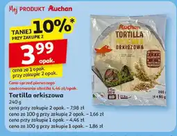 Auchan Tortilla orkiszowa Auchan oferta
