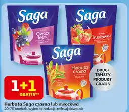 Auchan Herbata owocowa owoce leśne Saga oferta