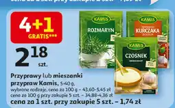 Auchan Przyprawa do kurczaka złocista Kamis oferta