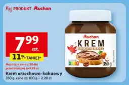 Auchan Krem orzechowo kakaowy Auchan oferta