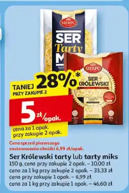 Auchan Ser królewski tarty Sierpc oferta
